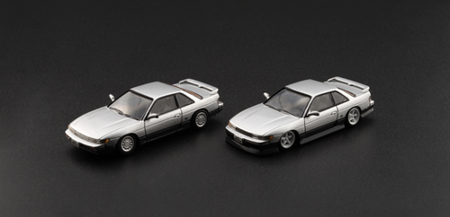 1/64 BM Creations Nissan Silvia S13 - Silver/Grey