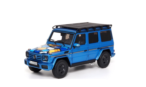 1/18 Almost Real Mercedes-Benz G63 AMG (W463) #Gventure300k (Metallic Blue) Car Model