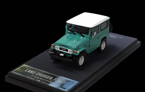 1/64 Time Micro Toyota Land Cruiser FJ40 (Green) Car Model
