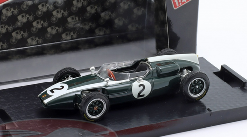 1/43 Brumm 1960 Formula 1 Bruce McLaren Cooper T53 #2 British GP Car Model