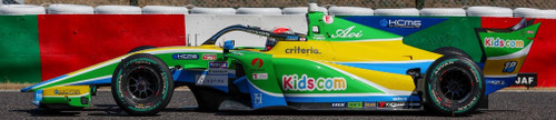 1/43 Spark 2023 Super Formula Kids com KCMG Elyse SF23 No.18 Kids com Team KCMG TRD 01F Yuji Kunimoto Car Model