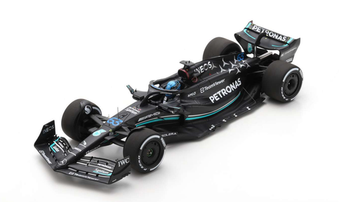 1/18 Spark 2023 Formula 1 Mercedes-AMG Petronas F1 W14 E Performance  No.63 Mercedes-AMG Petronas Formula One Team George Russell 4th Saudi Arabian GP Resin Car Model