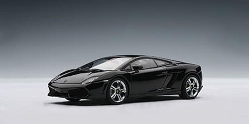 1/18 AUTOart Lamborghini Gallardo LP560-4 - NERO NOCTI / METALLIC 