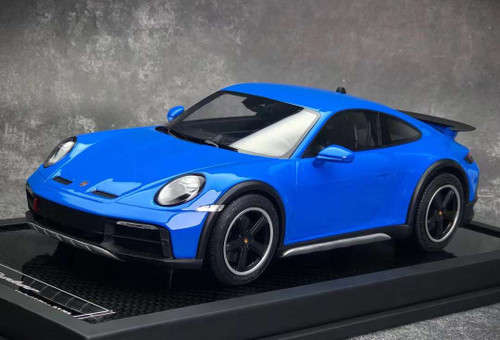 1/18 VIP Scale Models Porsche 911 992 Dakar (Blue) Resin Car Model Limited 99 Pieces