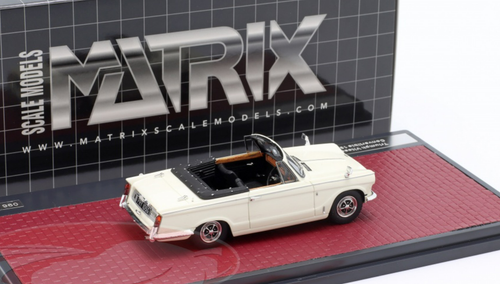 1/43 Matrix 1968-1971 Triumph Vitesse Mk II Convertible (White) Car Model