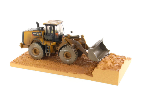 1/50 Diecast Masters Cat 966M Weathered Wheel Loader