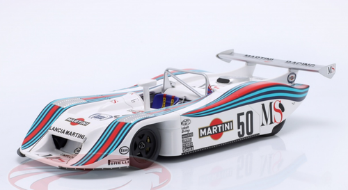 1/18 Spark 1982 Lancia LC1 #50 Winner 1000km Nürburgring Martini RacingMichele Alboreto, Teo Fabi, Riccardo Patrese Car Model