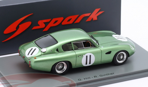 1/43 Spark 1962 Aston Martin DP 212 #11 24h LeMans David Brown Racing Dept. Graham Hill, Richie Ginther Car Model