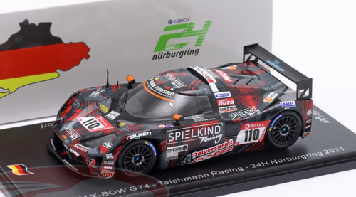 1/43 Spark 2021 KTM X-Bow GT4 #110 24h Nürburgring Teichmann Racing GmbH Daniel Bohr, Timo Mölig, Felix von der Laden, Dirk Adorf Car Model