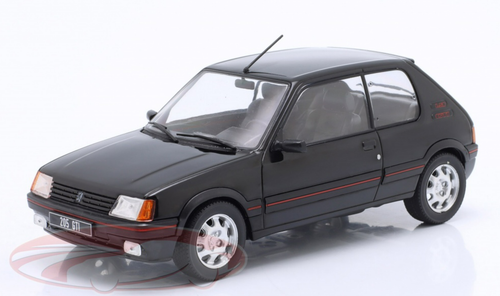 1/24 WhiteBox 1988 Peugeot 205 GTi (Black) Car Model