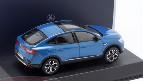 1/43 Norev 2022 Renault Arkana Techno (Zanzibar Blue) Car Model