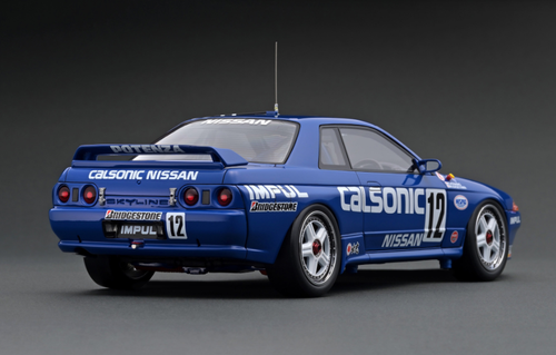 1/18 Ignition Model CALSONIC SKYLINE (#12) 1992 JTC With Mr. Hoshino