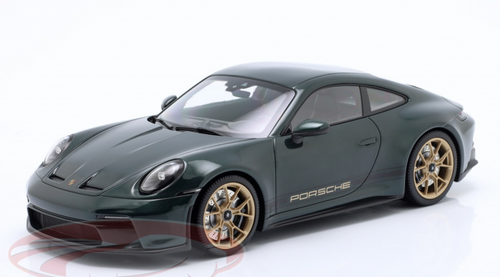 1/18 Dealer Edition 2021 Porsche 911 (992) GT3 Touring (Racing Green Metallic) Resin Car Model