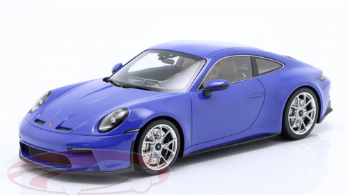 1/18 Dealer Edition 2021 Porsche 911 (992) GT3 Touring (Maritime Blue) Resin Car Model