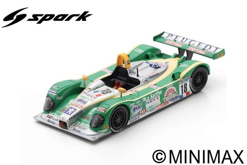 1/18 Spark 2000 Courage C52 No.16 4th 24H Le Mans O. Grouillard - S. Bourdais - E. Clérico Car Model