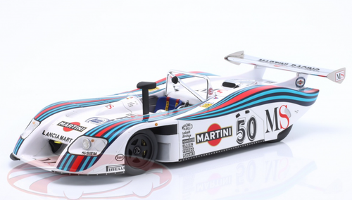 1/18 Spark 1982 Lancia Martini GR6 No.50 24H Le Mans P. Ghinzani - R. Patrese - H. Heyer Car Model