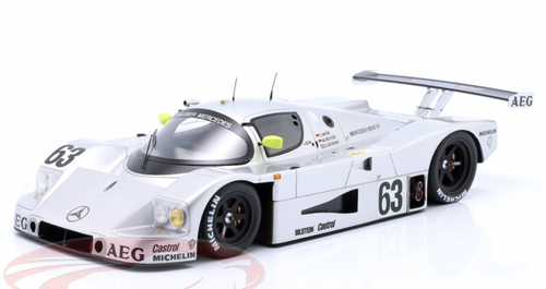 Miniature NO SPARK Sauber Mercedes C9 #63 - Vainqueur 24h Du Mans 1989 - 1/43 Starter