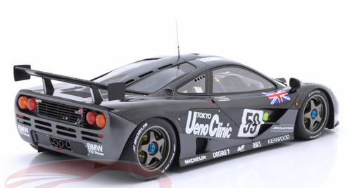 1/18 Spark 1995 McLaren F1 GTR No.59 Winner 24H Le Mans Y. Dalmas - J. Lehto - M. Sekiya Resin Car Model