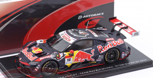 Red 1⁄43 MOTUL Bull MUGEN Spark NSX-GT スパーク 無限 NSX Mugen