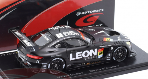 1/43 Spark 2022 Mercedes LEON PYRAMID AMG No.65 K2 R&D LEON  RACING GT300 SUPER GT Naoya Gamou - Takuro Shinohara Car Model