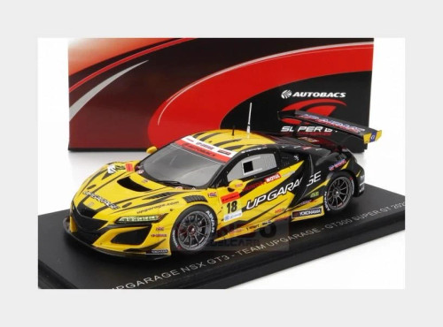 1/43 Spark 2022 Acura UPGARAGE NSX GT3 No.18 TEAM UPGARAGE GT300 SUPER GT Takashi Kobayashi - Kakunoshin Ohta Car Model