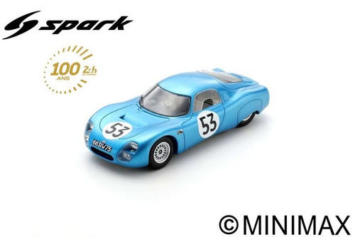 1/43 Spark 1966 CD No.53 24H Le Mans G. Heligouin - J. Rives Car Model