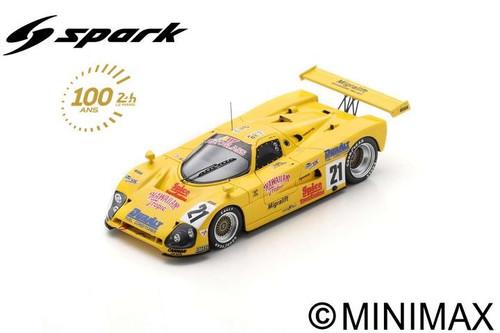 1/43 Spark 1989 Spice SE 89 C No.22 24H Le Mans T. Thyrring - W