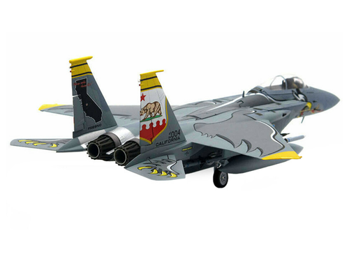 McDonnell Douglas F-15C Eagle Fighter Aircraft 004 California "USAF ANG 194th Fighter Squadron 75th Anniversary Edition" (2018) 1/72 Diecast Model by JC Wings