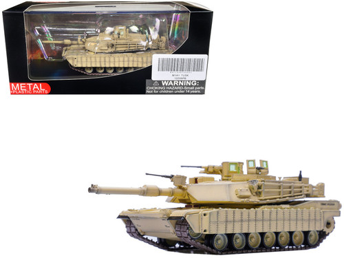 M1A1 TUSK (Tank Urban Survival Kit) "1st Tank Battalion 1st Marines Division U.S. Marine Corps" "Armor Premium" Series 1/72 Diecast Model by Panzerkampf