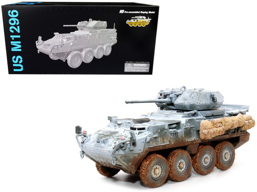 United States M1296 Stryker ICV (Infantry Carrier Vehicle) Dragoon Olive Drab (Snowy Version) "2nd Cav. Germany" (2020) "NEO Dragon Armor" Series 1/72 Plastic Model by Dragon Models