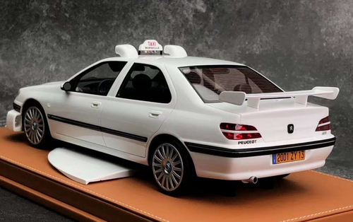 1/18 GOC & Vehicle Art Peugeot 406 Movie "Taxi" Resin Car Model Limited 300 Pieces