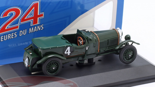 1/43 Ixo 1930 Bentley Speed Six #4 Winner 24h LeMans Bentley Motors Ltd. Woolf Barnato, Glen Kidston Car Model