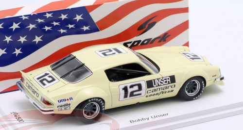 1:43 SPARK Chevrolet Camaro #9 Iroc Daytona Season 1974-1975 Fittipaldi