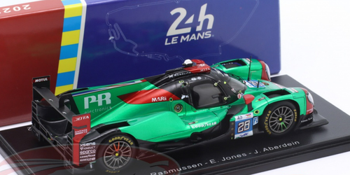 1/43 Spark 2022 Oreca 07 #28 3rd LMP2 Class 24h LeMans Jota Oliver Rasmussen, Ed Jones, Jonathan Aberdein Car Model