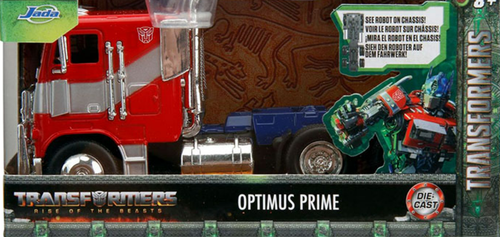 1/32 Jada Optimus Prime Transformers Rise of the Beasts Diecast Car Model