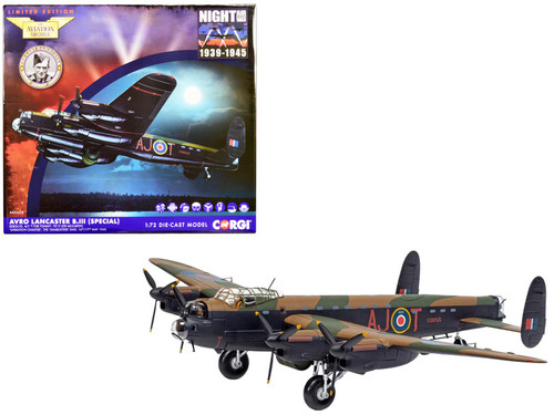 Avro Lancaster B.III Special Bomber Aircraft AJ-T 617 Sqn RAF