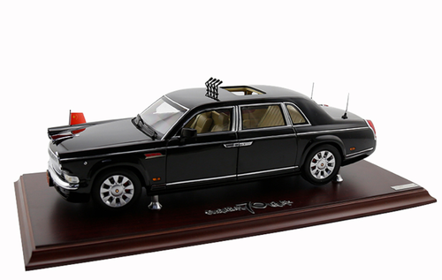 1/18 China HONGQI CA7600 Military Parade Vehicle 70th Anniversary Diecast Car Model