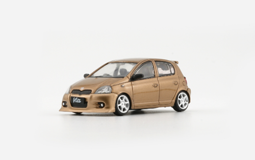 1/64 BM Creations Toyota 1998 Echo / Vitz 5 doors -Golden