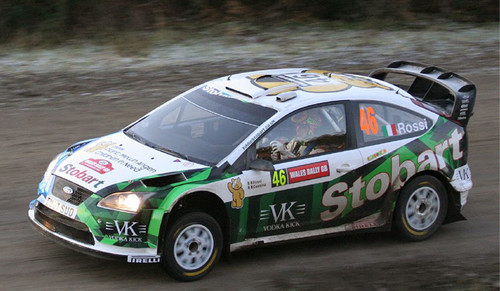 1/18 Sunstar 2008 Ford Focus RS WRC07 - #46 V.Rossi, C.Cassina Wales Rally GB Diecast Car Model