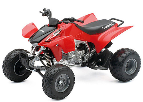 2009 Honda TRX 450R ATV Red 1/12 Diecast Motorcycle Model by New Ray