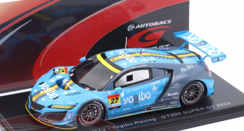 1/43 Spark 2023 Yogibo NSX GT3 No.27 Yogibo Racing GT300 SUPER GT Yugo Iwasawa - Reimei Ito Resin Car Model