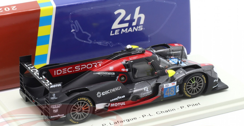 1/43 Spark 2022 Oreca 07 #48 24h LeMans IDEC Sport Paul Lafargue, Paul-Loup Chatin, Patrick Pilet Car Model