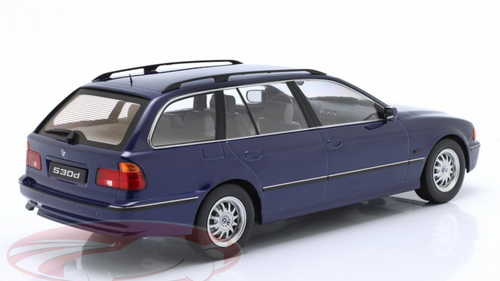 1/18 KK-Scale 1997 BMW 530d (E39) Touring (Blue Metallic) Car Model