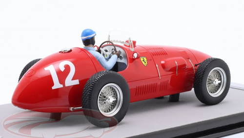 1/18 Tecnomodel 1952 Formula 1 Alberto Ascari Ferrari 500 F2 #12 World Champion Italy GP Resin Car Model