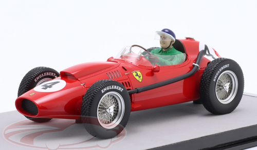 1/18 Tecnomodel 1958 Formula 1 Mike Hawthorn Ferrari 246 #4 winner France GP formula 1 World Champion Resin Car Model