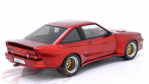 1/18 Modelcar Group 1991 Opel Manta B Mattig (Dark Red Metallic) Car Model