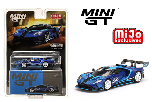 1/64 Mini GT Ford GT MK II Ford Performance Diecast Car Model