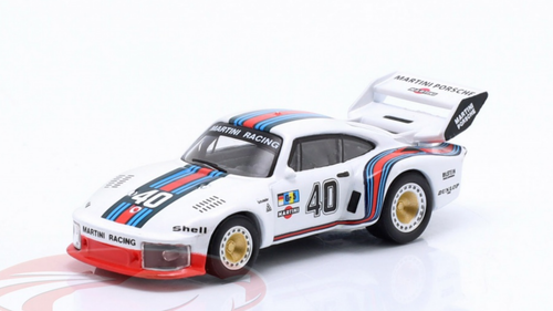 1/87 Schuco 1976 Porsche 935 #40 4th 24h LeMans Martini Racing Porsche System Rolf Stommelen, Manfred Schurti Car Model