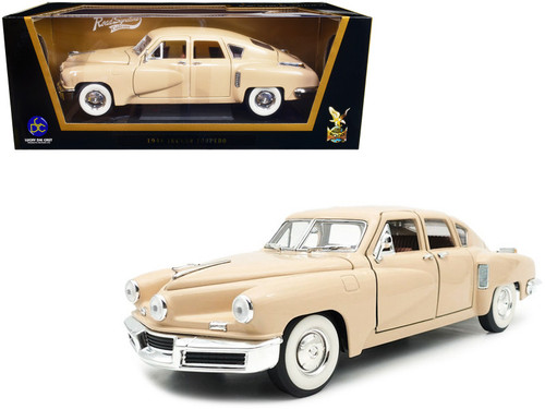 1/18 Road Signature 1948 Tucker Torpedo (Cream White) Diecast Car Model