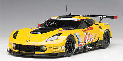 1/18 AUTOart 2016 Chevrolet Corvette C7.R Lime Rock 2nd Place